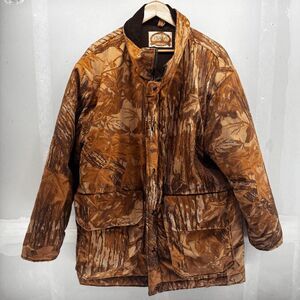 Vintage Pella IA Realtreee Waterproof Parka Mens Large Hunting Outdoors Cold